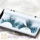 Fashion Radiant Blue Feather False Eyelash Wholesale