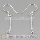 925 Sterling Silver Threads Earring Component Findings