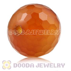 10mm Handmade Style Faceted Red Agate Beads Wholesale