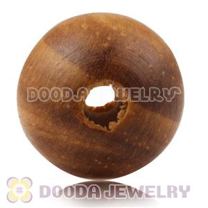 Mix 100pcs each bag 12mm Wood handmade Beads Wholesale