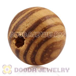 Mix 100pcs each bag 12mm Wood Handmade Beads Wholesale