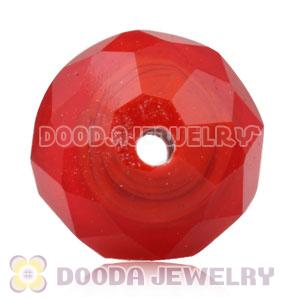 10mm Handmade Style Red Faceted Crystal Glass Beads Wholesale