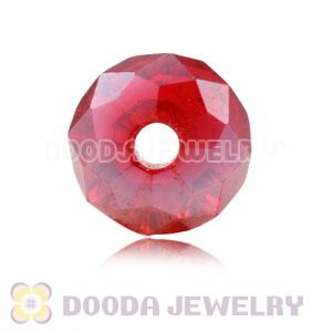 8mm Handmade Style Pink Faceted Crystal Glass Beads Wholesale