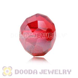 8mm Handmade Style Pink Faceted Crystal Glass Beads Wholesale