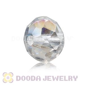 8mm Handmade Style Clear Faceted Crystal Glass Beads Wholesale