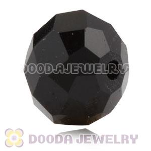 10mm Handmade Style Black Faceted Crystal Glass Beads Wholesale