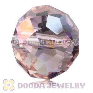 10mm Handmade Style Pink Faceted Crystal Glass Beads Wholesale