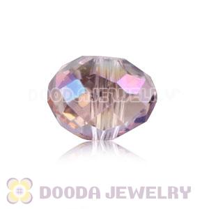 8mm Handmade Style Pink Faceted Crystal Glass Beads Wholesale