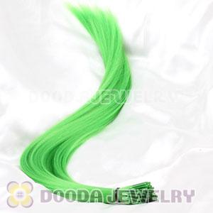 Fashion Green Synthetic Feather Extension Wholesale