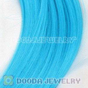 Fashion Cyan Synthetic Feather Extension Wholesale