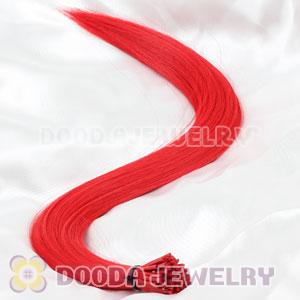 Fashion Red Synthetic Feather Extension Wholesale