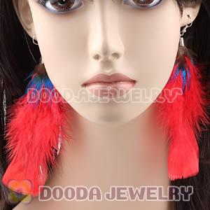 Cheap Red Bohemia Feather Earrings Forever 21 Wholesale