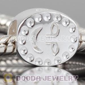 Solid Sterling Silver European Style Smiling Beads and Charms