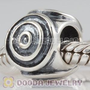925 Sterling Silver Big Swirl Beads