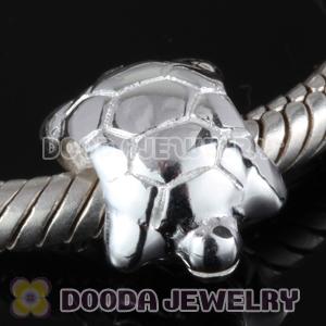 Solid Sterling Silver European Style tortoise Beads and Charms