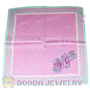 Printed Silk Scarf 50X50cm Small Square Satin Pure Silk Scarves Wholesale