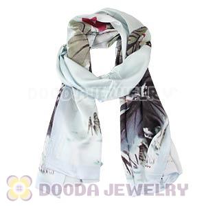 Cheap Designer Silk Scarves 170×50cm Long Oblong Silk Scarves Wholesale