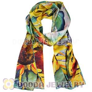Cheap Designer Silk Scarves 170×50cm Long Oblong Silk Scarves Wholesale