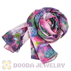 Cheap Designer Silk Scarves 170×50cm Long Oblong Silk Scarves Wholesale