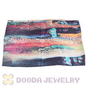 Cheap Designer Silk Scarves 170×50cm Long Oblong Silk Scarves Wholesale