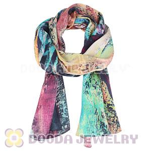 Cheap Designer Silk Scarves 170×50cm Long Oblong Silk Scarves Wholesale