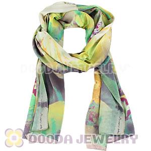 Cheap Designer Silk Scarves 170×50cm Long Oblong Silk Scarves Wholesale