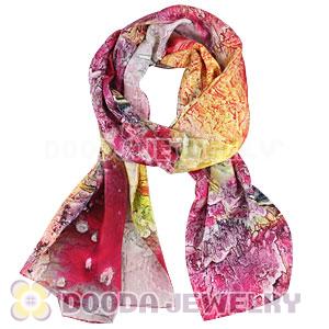 Cheap Designer Silk Scarves 170×50cm Long Oblong Silk Scarves Wholesale