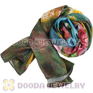 Cheap Designer Silk Scarves 170×50cm Long Oblong Silk Scarves Wholesale