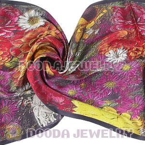 Cheap Designer Silk Scarves 170×50cm Long Oblong Silk Scarves Wholesale
