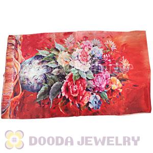 Cheap Designer Silk Scarves 170×50cm Long Oblong Silk Scarves Wholesale