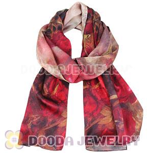 Cheap Designer Silk Scarves 170×50cm Long Oblong Silk Scarves Wholesale