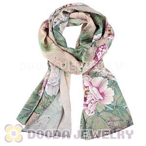 Cheap Designer Silk Scarves 170×50cm Long Oblong Silk Scarves Wholesale