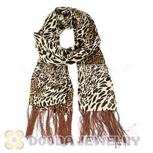 Long Oblong Fringed Silk Scarves 170×50cm Silk Scarf Painting Wholesale