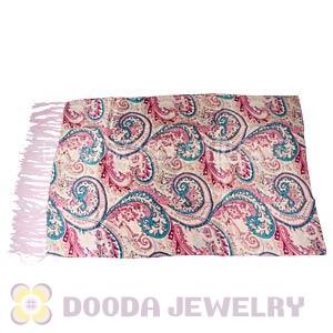 Long Oblong Fringed Silk Scarves 170×50cm Silk Scarf Painting Wholesale 