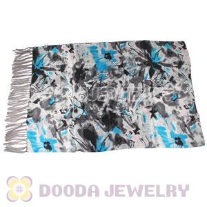 Long Oblong Fringed Silk Scarves 170×50cm Silk Scarf Painting Wholesale 