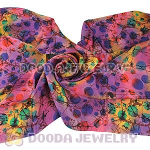 Long Oblong Fringed Silk Scarves 170×50cm Silk Scarf Painting Wholesale 