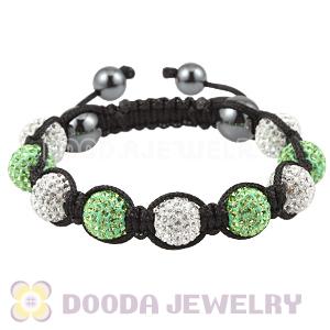 Pave Czech Crystal TresorBeads Handmade Inspired Bracelets With Hematite