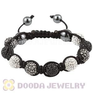 Pave Czech Crystal TresorBeads Handmade Inspired Bracelets With Hematite