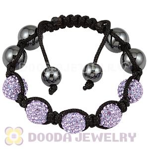 Fashion TresorBeads Pave Crystal Child Bracelets With Hemitite 