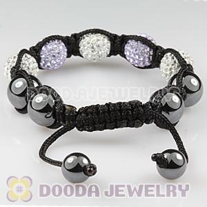 Fashion TresorBeads Pave Crystal Child Bracelets With Hemitite 