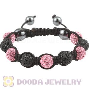 Pave Czech Crystal TresorBeads Handmade Inspired Bracelets With Hematite