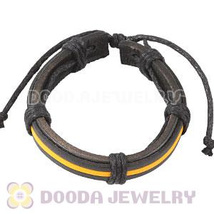 Fashion Wristbands Friendship Handmade Leather Bracelets Wholesale