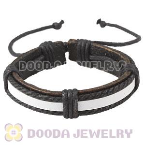 Fashion Wristbands Friendship Handmade Leather Bracelets Wholesale