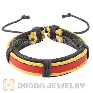 Fashion Wristbands Friendship Handmade Leather Bracelets Wholesale