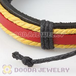 Fashion Wristbands Friendship Handmade Leather Bracelets Wholesale