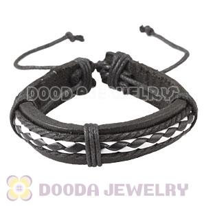 Fashion Wristbands Friendship Handmade Leather Bracelets Wholesale