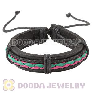 Fashion Wristbands Friendship Handmade Leather Bracelets Wholesale