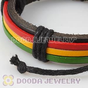 Fashion Wristbands Friendship Handmade Leather Bracelets Wholesale