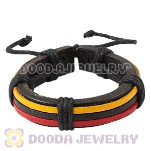 Fashion Wristbands Friendship Handmade Leather Bracelets Wholesale