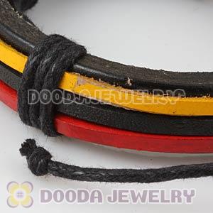 Fashion Wristbands Friendship Handmade Leather Bracelets Wholesale
